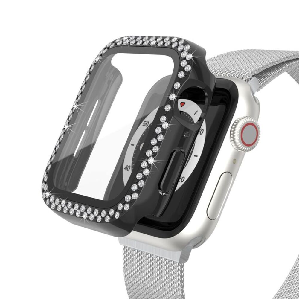 WorryFree Gadgets -  Bling Bumper Case for 42mm Apple Red